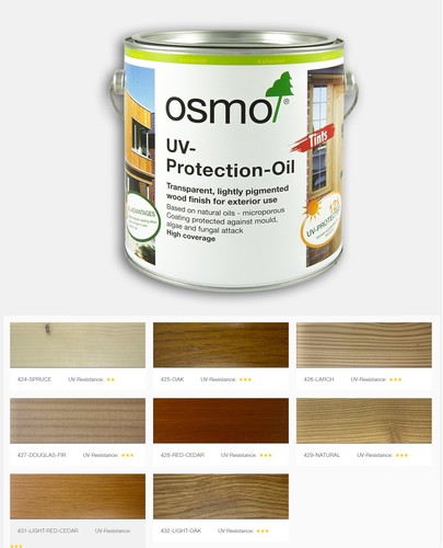 Osmo protection oil tints - osmo,