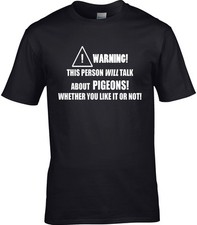 Pigeons Mens T-Shirt Funny Hobby Pigeon Racing Bird Watching Birds Royal Homer