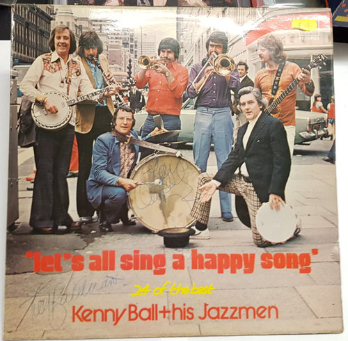 Kenny ball jazzmen signed - kenny,
