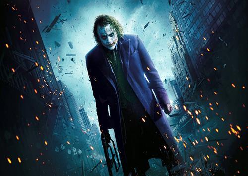 The joker batman dark - joker, knight