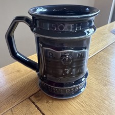 RNLI Lifeboat 1974 150th Anniversary Mug Cup Tankard Tea Coffee Holkham Pottery