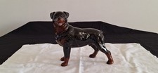 VINTAGE ROTTWEILER DOG FIGURINE BY COOPERCRAFT ENGLAND