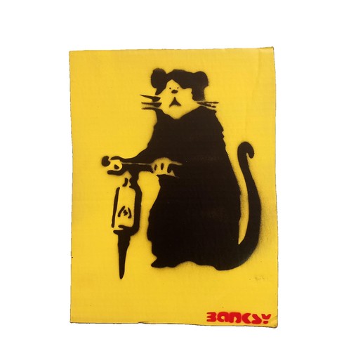 Banksy dismaland art - art, cardboard
