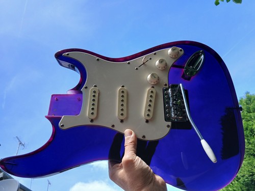 Fender strat style perspex - fender,