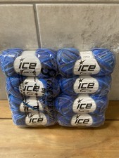 Ice Yarns Blue Mix 400 G Wool
