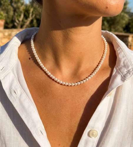 Freshwater vintage white pearl - freshwater,