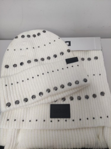 Dkny hat and scarf - and,