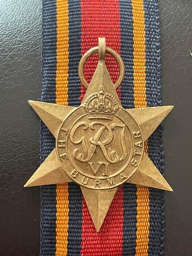 Original burma star - burma, wwii