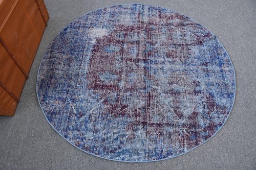 Rug 7x4 ft vintage - rug,, 4,7x4,7