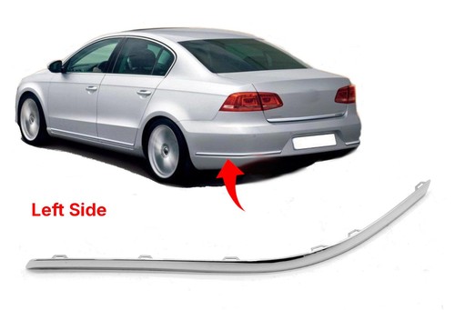 Rear bumper chrome protective - bumper,