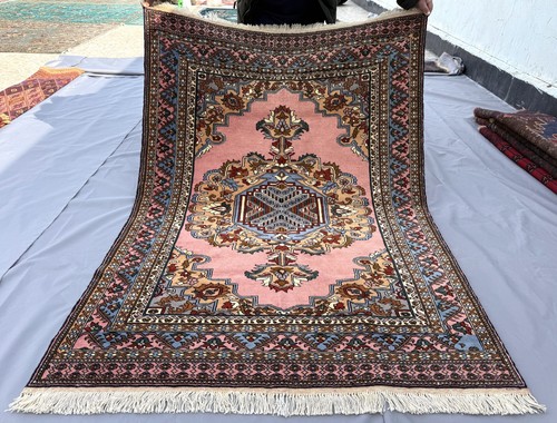 4x6 vintage afghan - vintage, rug