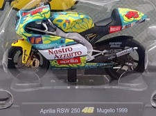 PANINI  ROSSI COLLECTION - APRILLA RSW 250 MUGELLO 1999 - 1/18 scale model