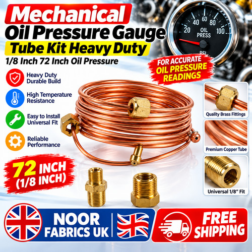Mechanical oil pressure gauge - oil,
