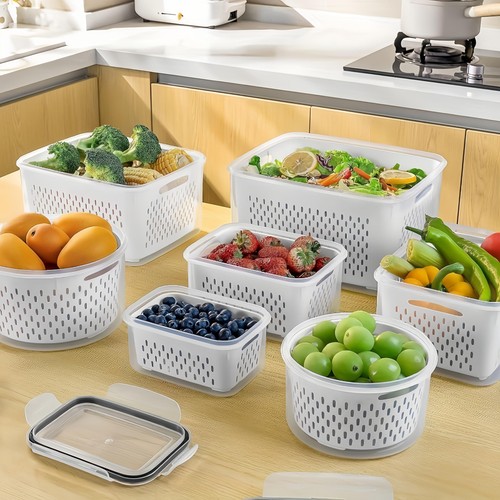 Piece set fruit storage - piece,