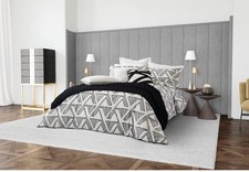 Nalu Nicole Scherzinger Alana Clipped Jacquard Duvet Cover only  Double 