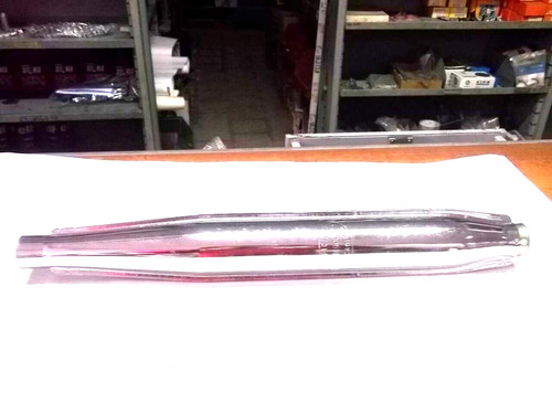 Moped exhaust pipe with