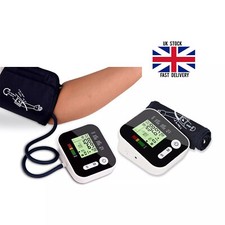 2025 Digital Automatic Blood Pressure Monitor Upper Arm BP Machine Heart Rate