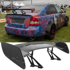 For Volvo S40 S60 Saloon Carbon Fiber 47" Rear Boot Trunk GT Style Spoiler Wing