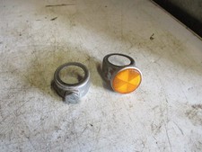 YAMAHA YR5 YDS7 YOKE COVERS REFLECTOR SEE DESCRIPTION