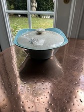 J&G MEAKIN SOL SERVING BOWL ROCK FERN PATTERN