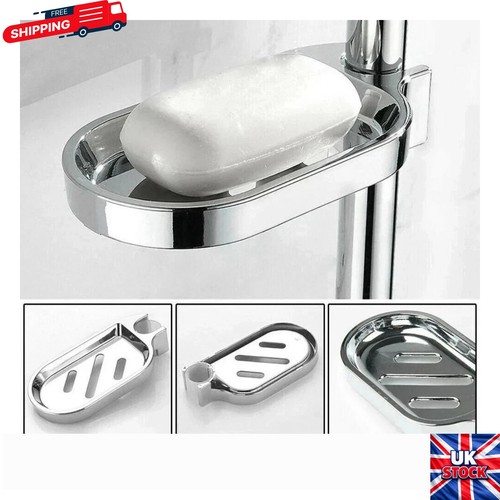 Silver soap dish for shower - silver,