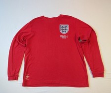 Umbro England 1966 World Cup Final Winners Red Shirt - XL Retro Reproduction #16