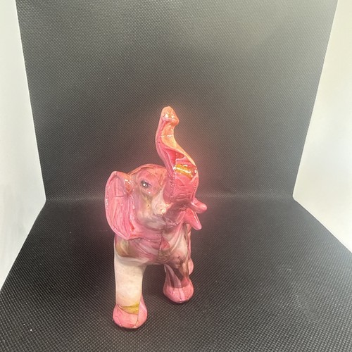 Resin elephant ornament - resin,