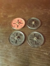 4 Meccano 3 Inch Pulleys Part