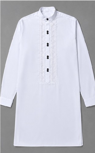 Embroided kurta with shalwar - kurta,