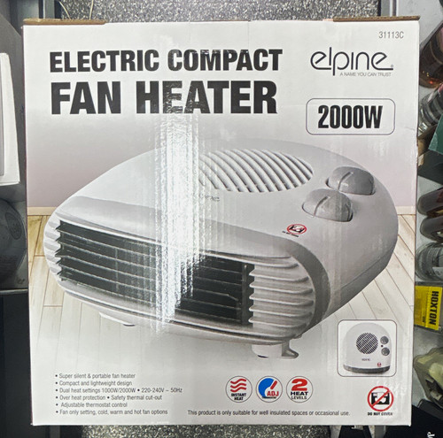 Elpine portable fan - elpine, heater
