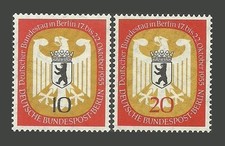 Germany Berlin Stamps 1955