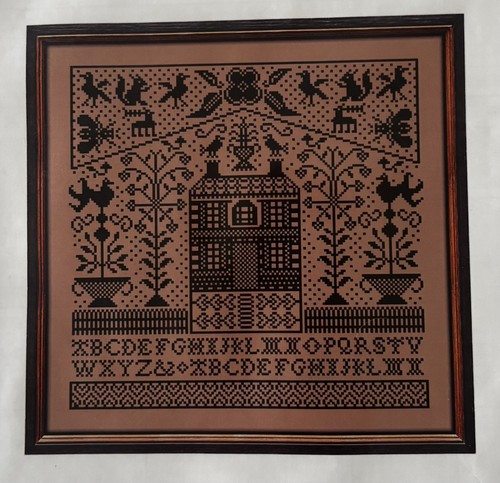Birds house cross stitch kit - birds,