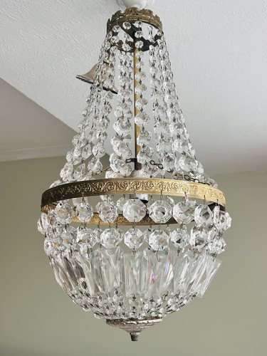 Vintage french style crystal - french,