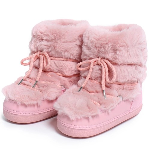 Winter fur boots snow - winter,
