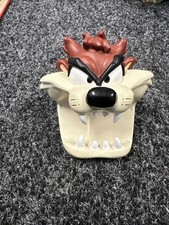 VINTAGE TASMANIAN DEVIL SOAP DISH 1999 CERAMIC RARE WARNER BROS BATHROOM DECOR