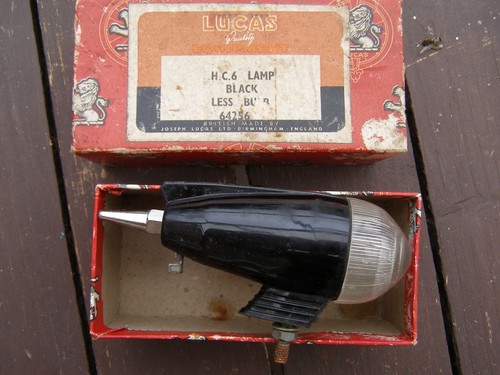 Nos vintage lucas hc6 - hc6, torpedo