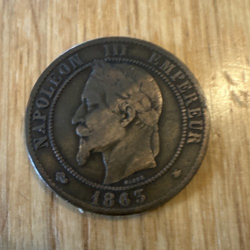 France 1863 napoleon - 1863, 10