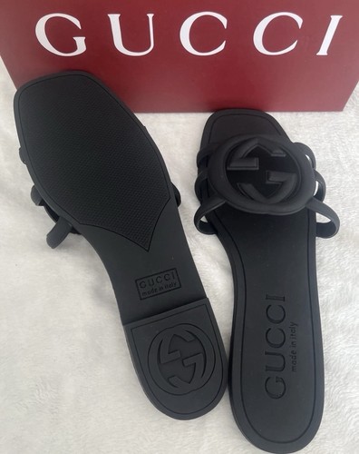 Gucci black unisex - unisex, rubber