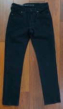 Levi's Commuter Pro Black Jeans Slim Fit 28W 32L