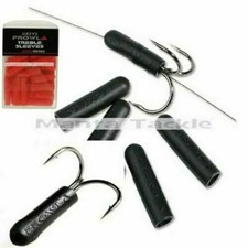 NEW 60 x Greys Prowla Size 6 Sleeves Treble Hook Protector Pike Red Black 2pks 