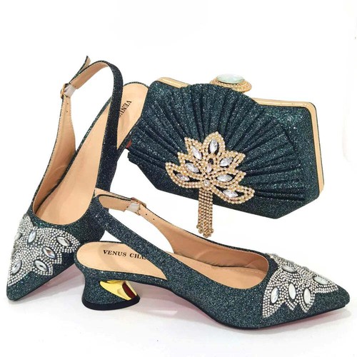 Women silver mid heels - women's,