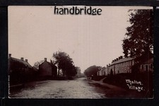 Whalton, Village Scene - north of Ponteland - real photographic postcard