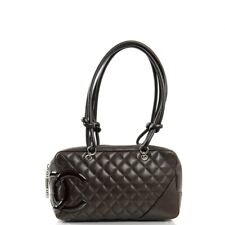 Chanel Calfskin Cambon Camera Bag in Brown