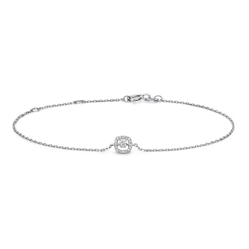 9ct white gold fancy diamond - 9ct,