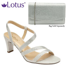 Lotus Ladies Silver Diamante