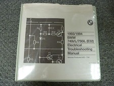 1993 1994 BMW 740i 740L 750iL