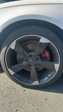 18” AUDI ROTAR ALLOYS TAKEN OF AUDI A4 Black edition with tyres