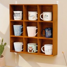 Wooden Display Unit Wall