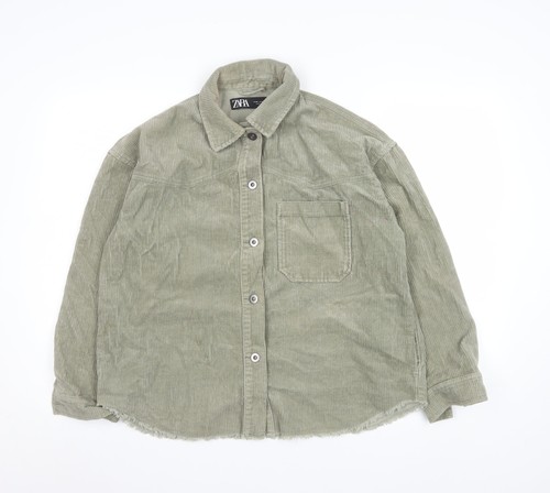 Zara women green corduroy - women’s,