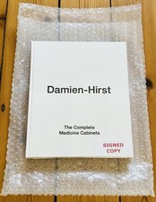 Damien Hirst - The Complete Medicine Cabinets SIGNED - Hardback Book New Sealed